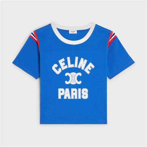 buy celine paris t shirt original|celine cropped t shirt.